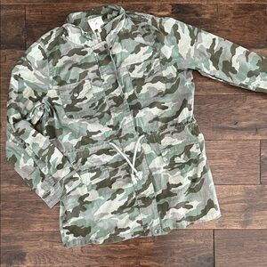 Hayden Girls Camouflage Jean Jacket